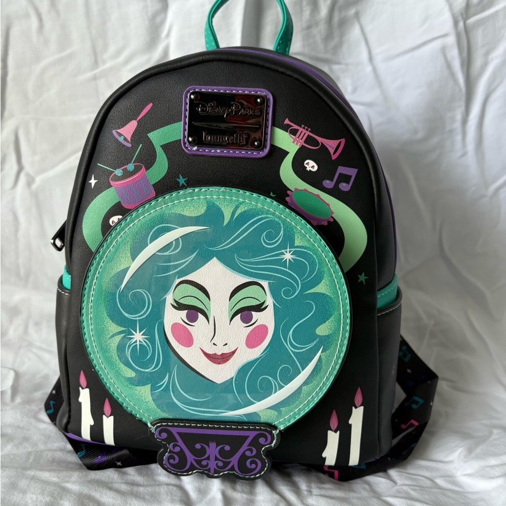The Haunted Mansion Madame Leota Loungefly Backpack New With Tags - Picture 1 of 5